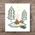Rustic Camping Card | Digital Download