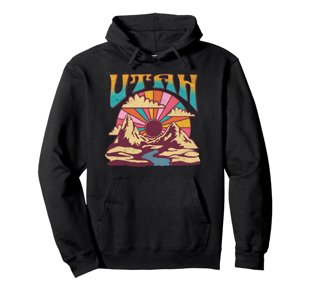 Utah Usa Outdoor Sweatshirt - Fun Novelty Design Unisex