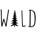 Wild Outdoors Decal – Adventure Quote Vinyl Car Sticker 7286