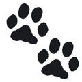 Paw Print Car Decal – Puppy Dog Window Sticker – 7463