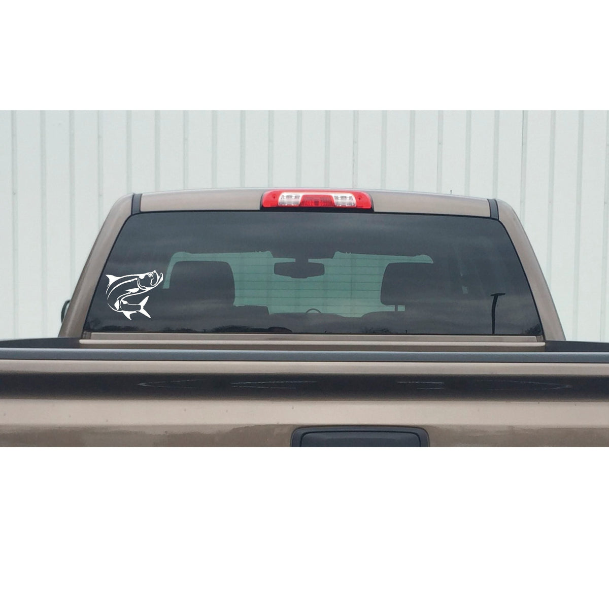 TARPON 3 Fishing Window Decal -  TARPON 3 Fishing Window Sticker - 7483