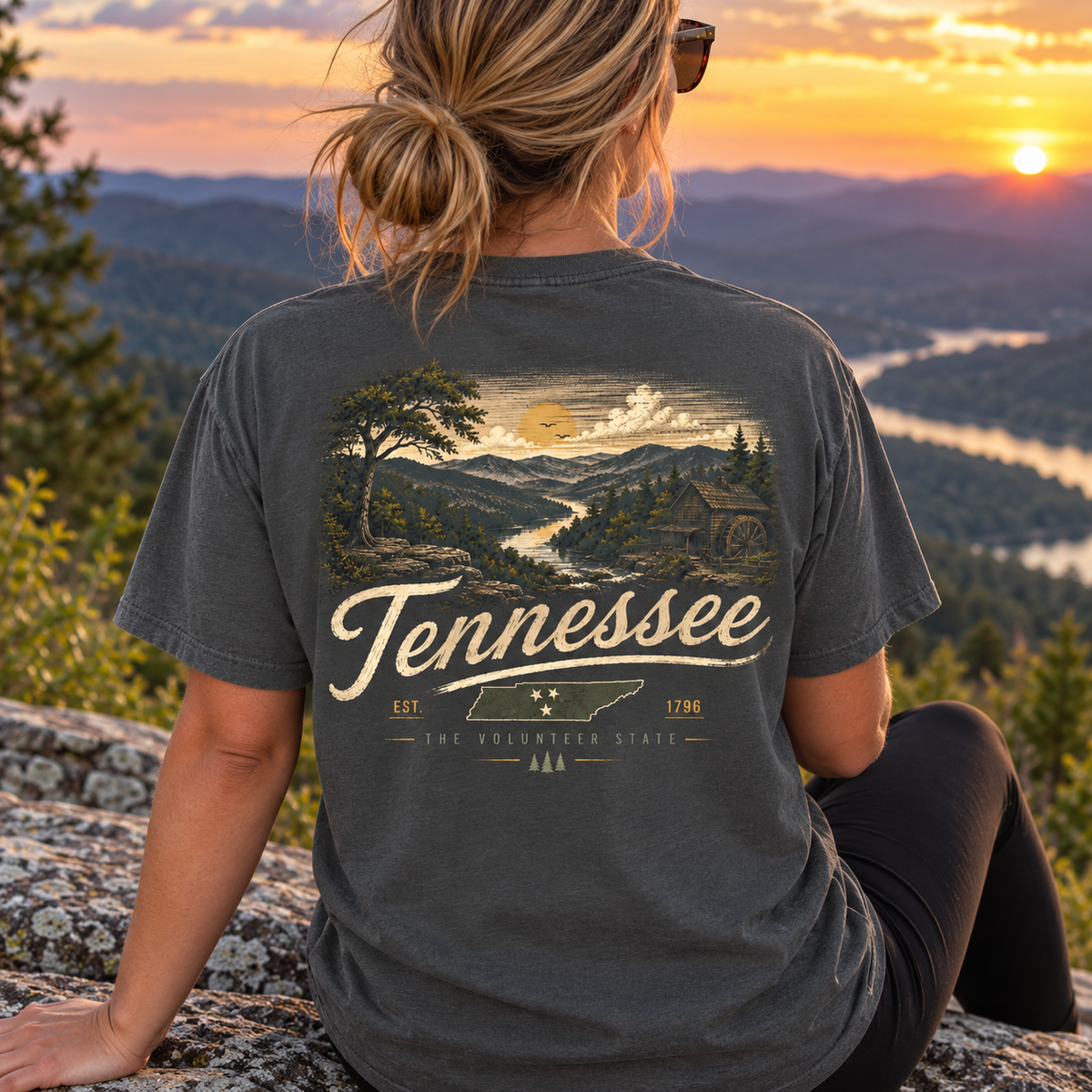 Tennessee Volunteer State Mountain T-Shirt