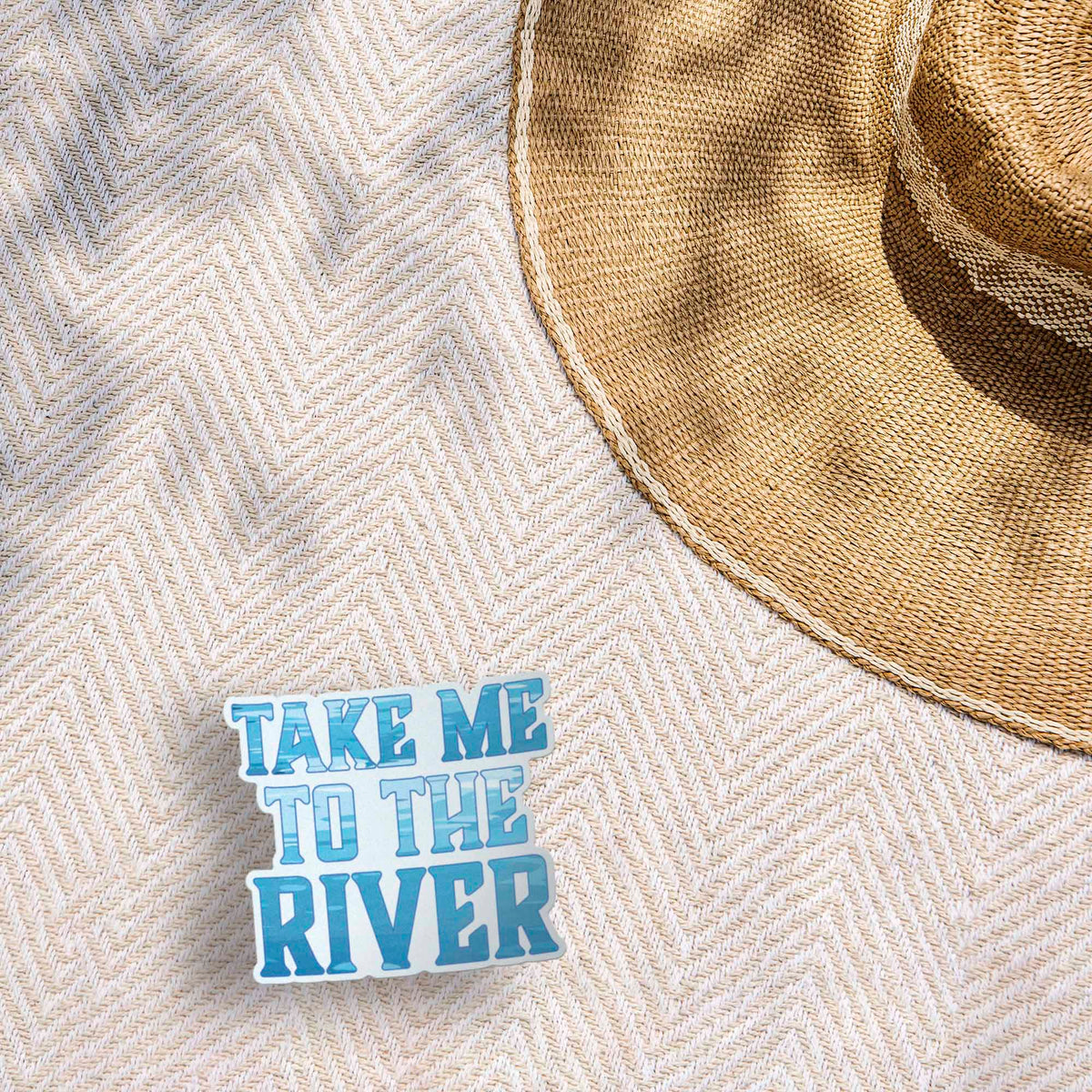 Take Me to the River Sticker - Cute Outdoors Decal