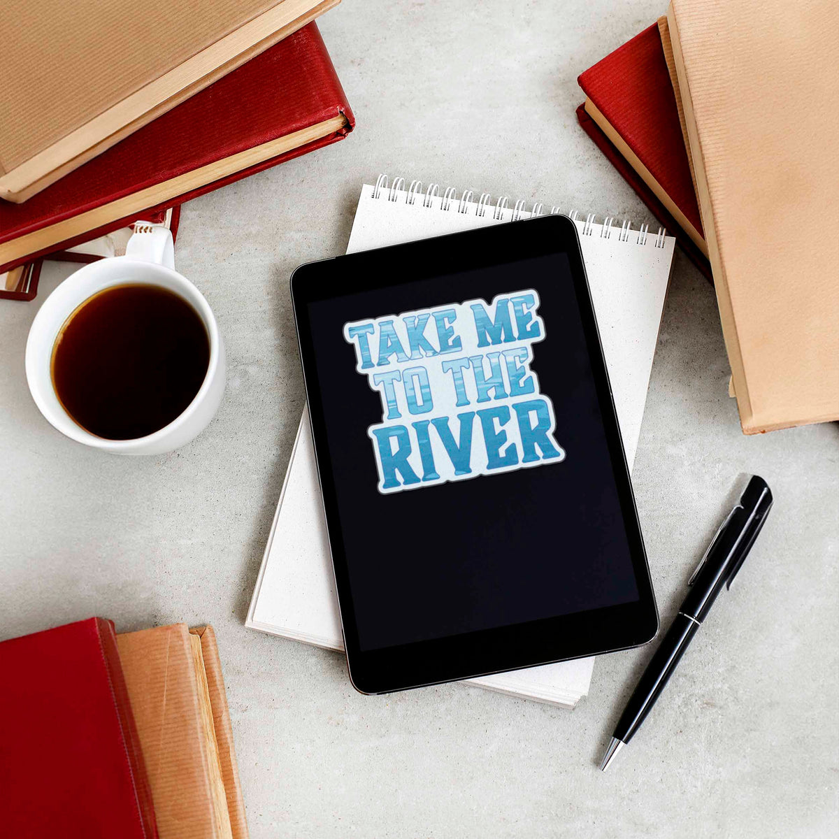 Take Me to the River Sticker - Cute Outdoors Decal