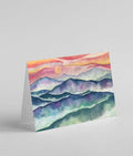Blue Ridge Mountains Greeting Card