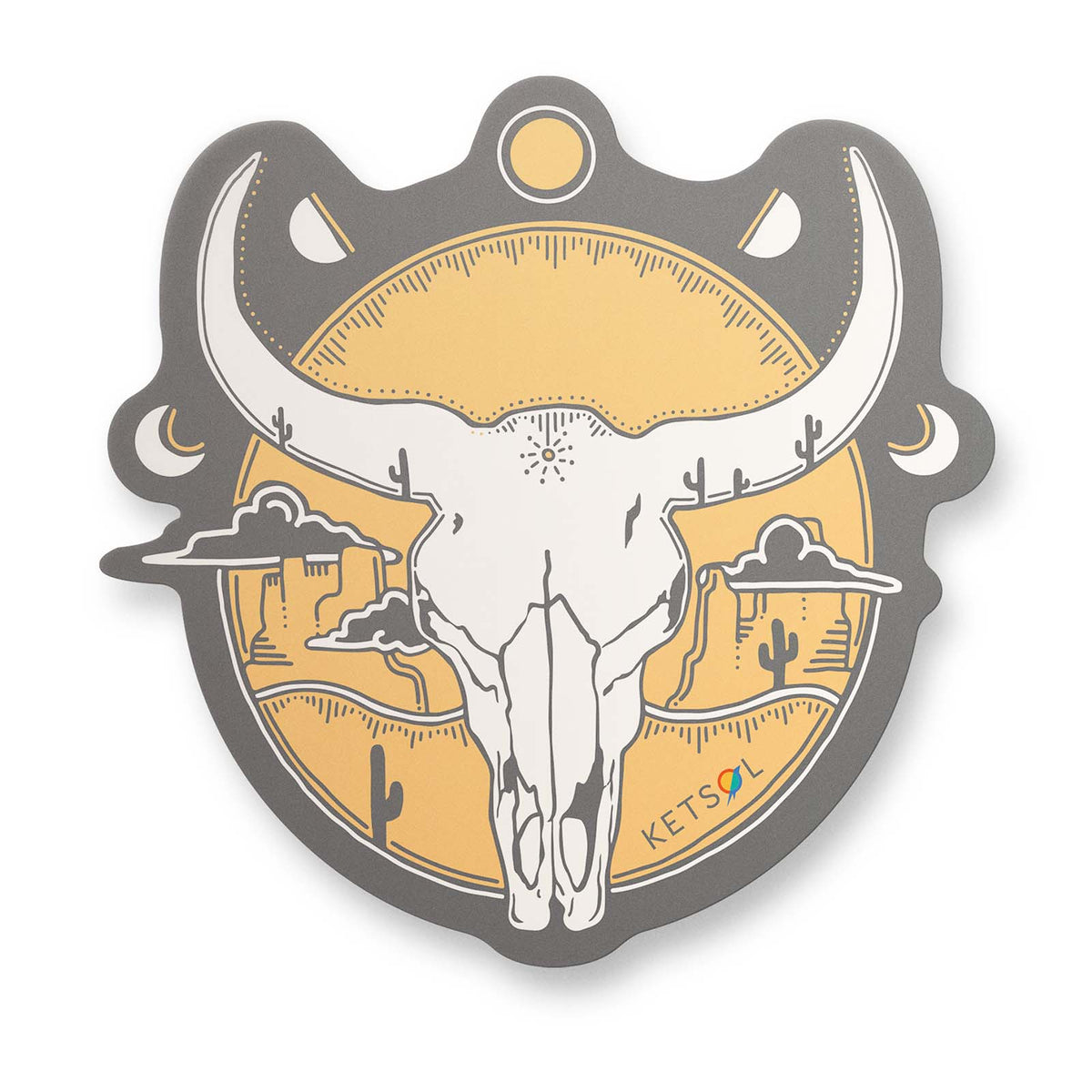 Desert Skull Sticker