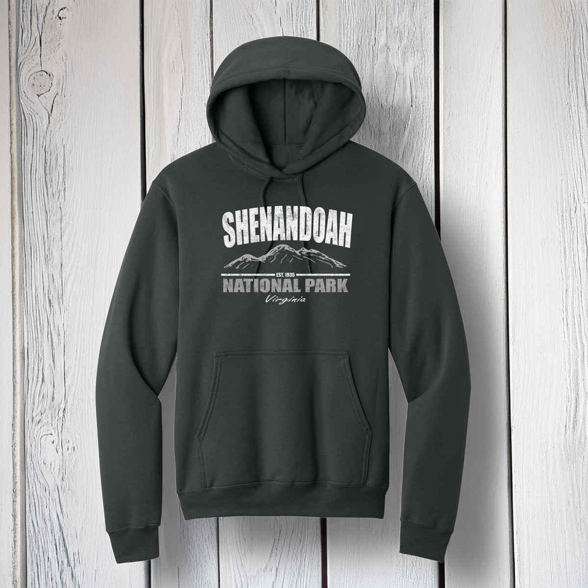 Shenandoah National Park Virginia Hoodie – Vintage Mountain Graphic Pullover Sweatshirt