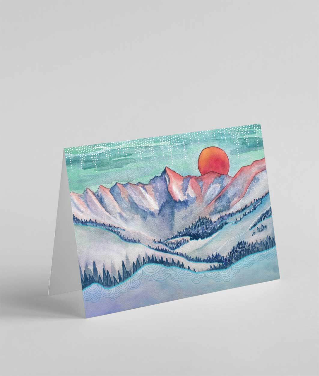 Gore Range Greeting Card