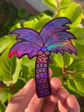 Palm Tree Sticker | Holographic