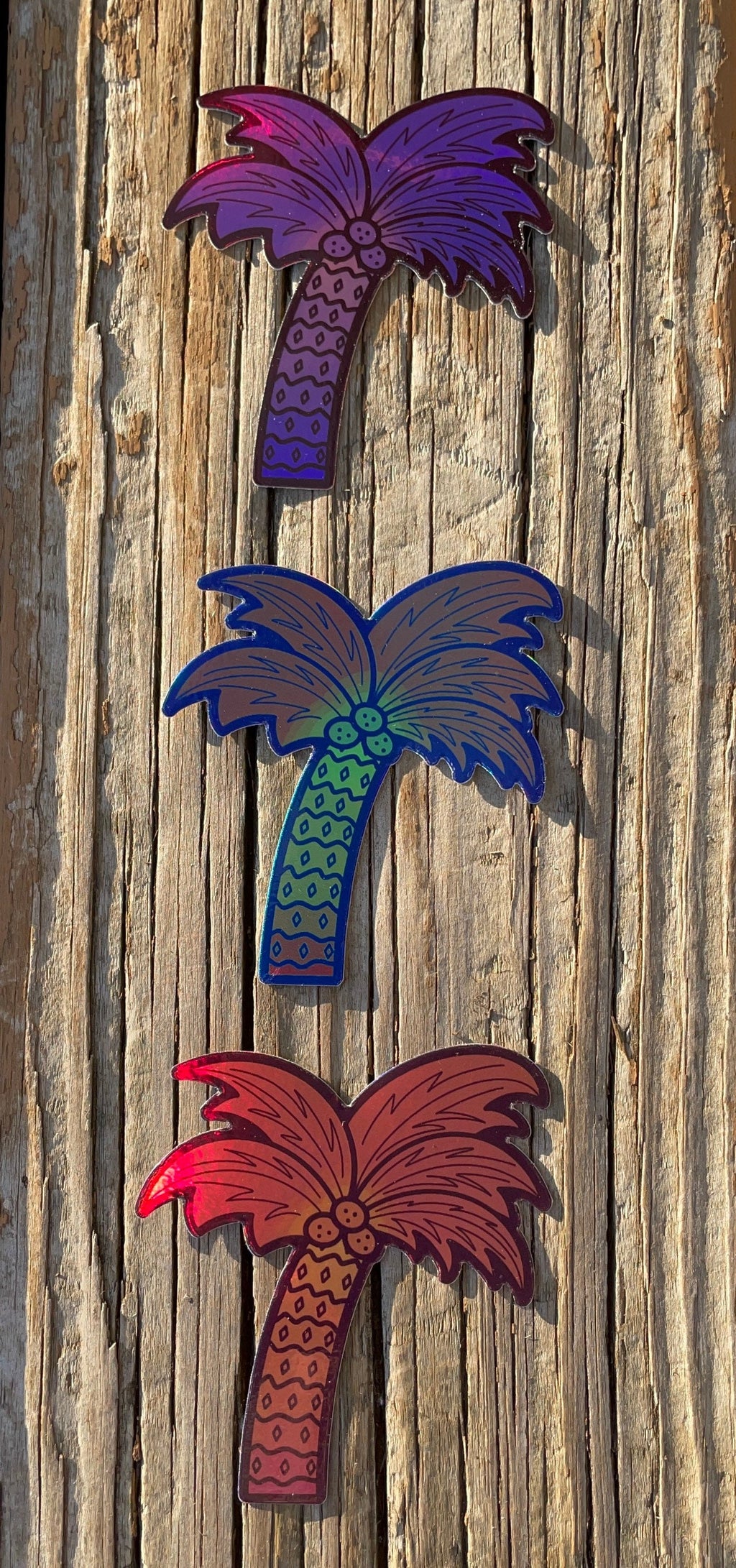 Palm Tree Sticker | Holographic