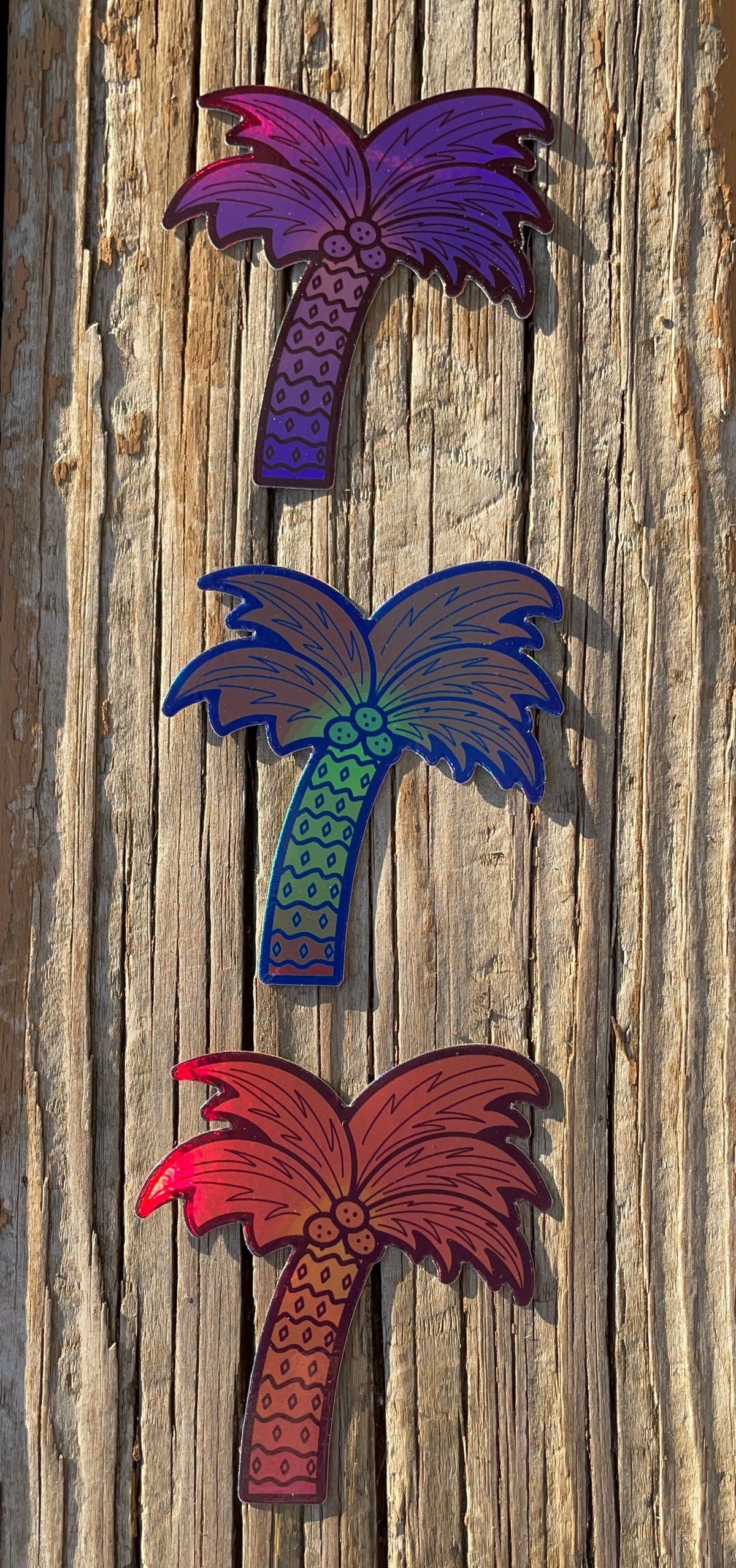 Palm Tree Sticker | Holographic