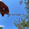 Go Outside Sticker
