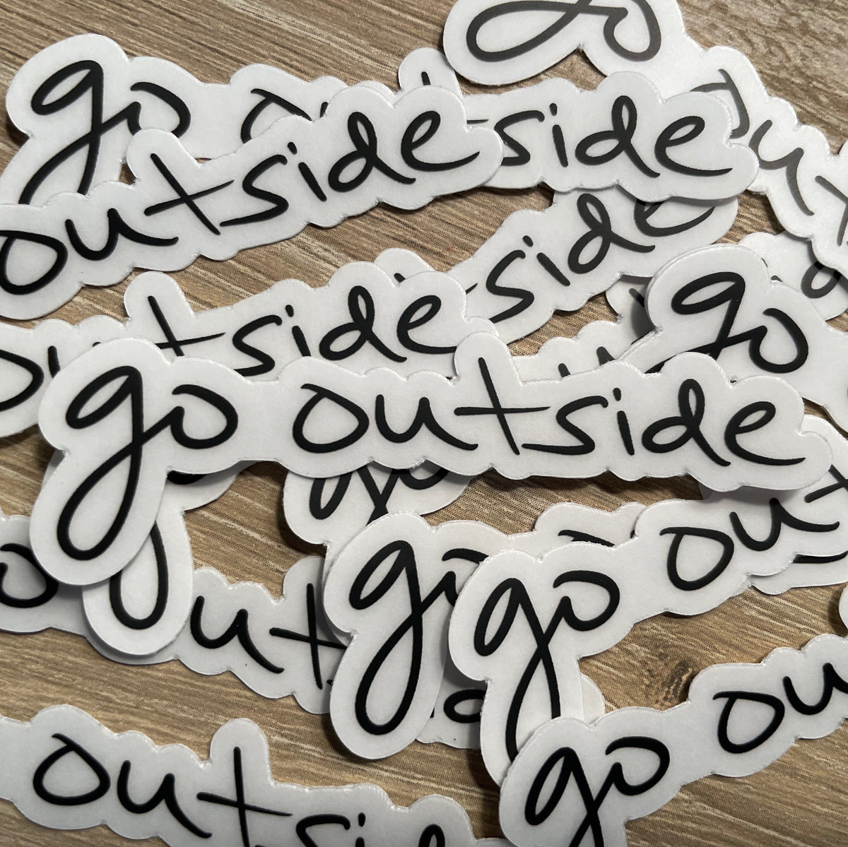 Go Outside Sticker