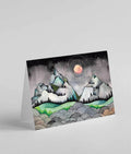 Minaret Mountains Greeting Card