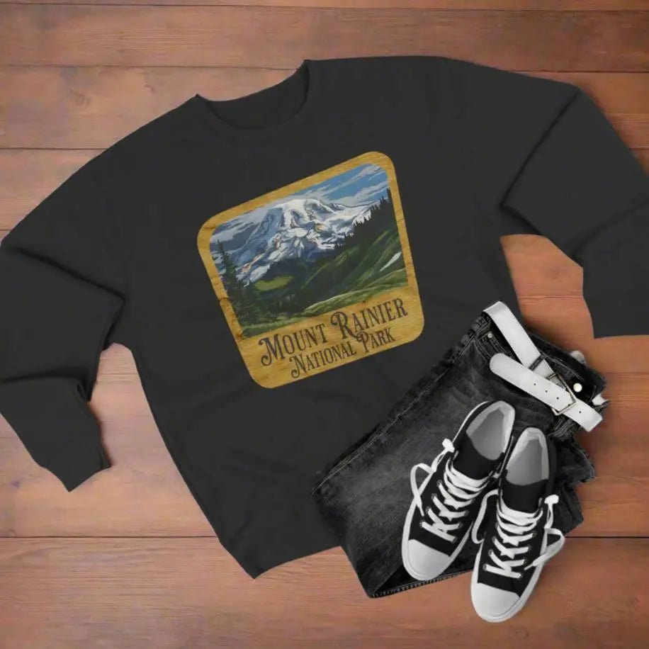Mount Rainier National Park Crewneck Sweatshirt