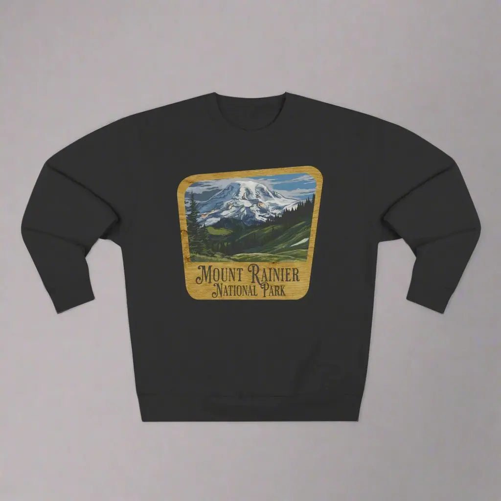Mount Rainier National Park Crewneck Sweatshirt