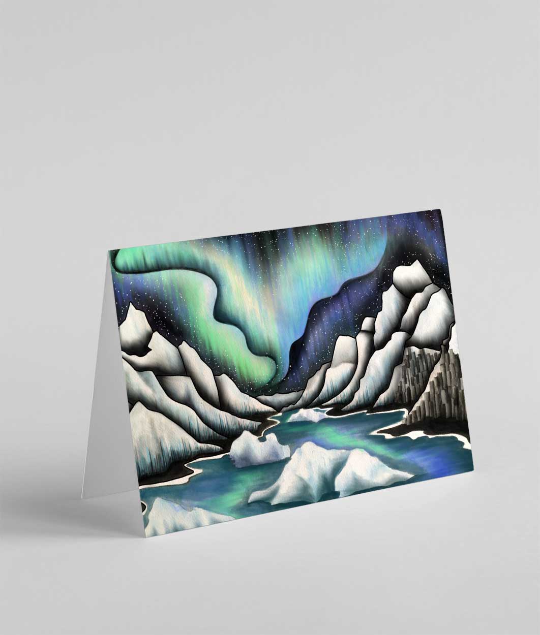 Northern Lights Greeting Card