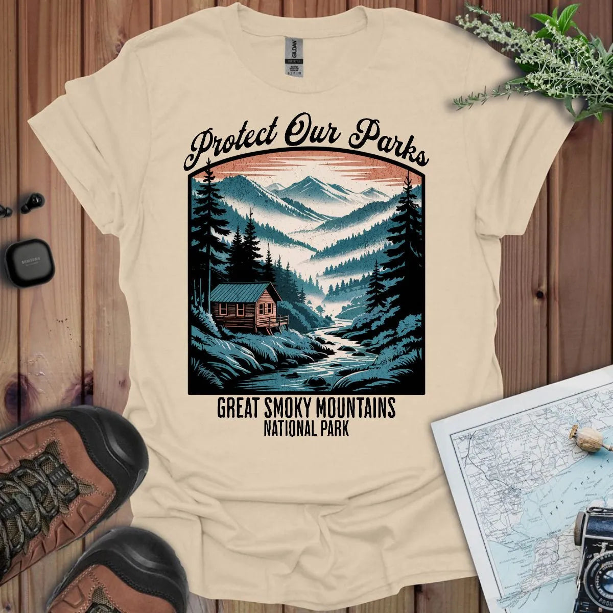 Protect Our Parks Great Smoky Mountains T-Shirt